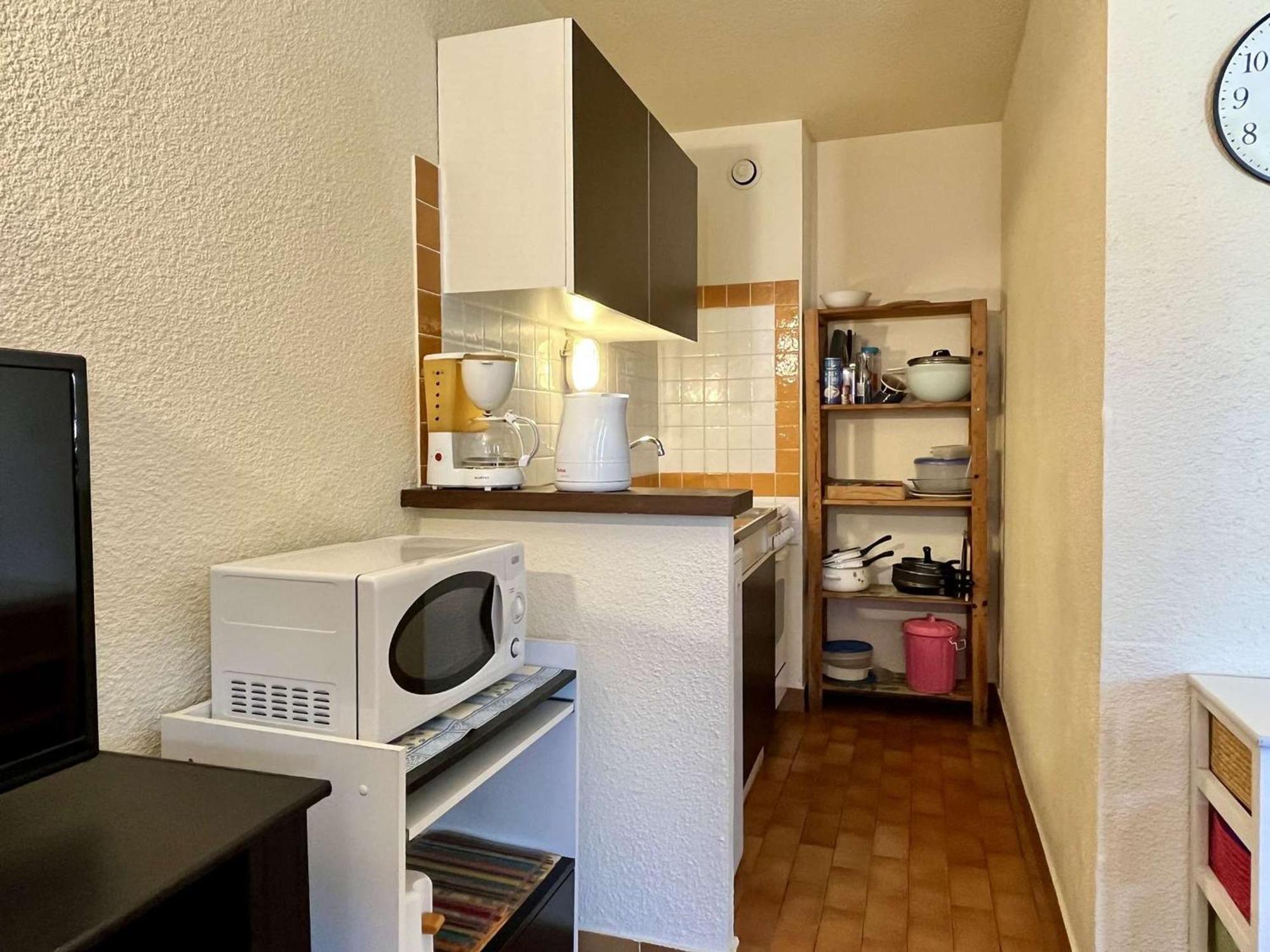 Appartement Studio/Cabine 4 Pers, Proche Plage, Garage Prive - Argeles-Sur-Mer - Fr-1-225-17 Екстериор снимка